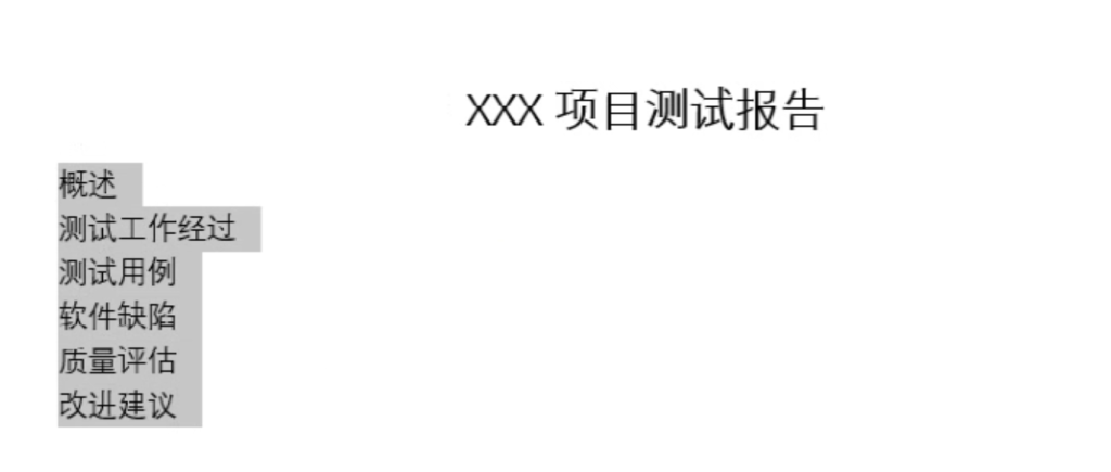 软件测试报告+编写规范