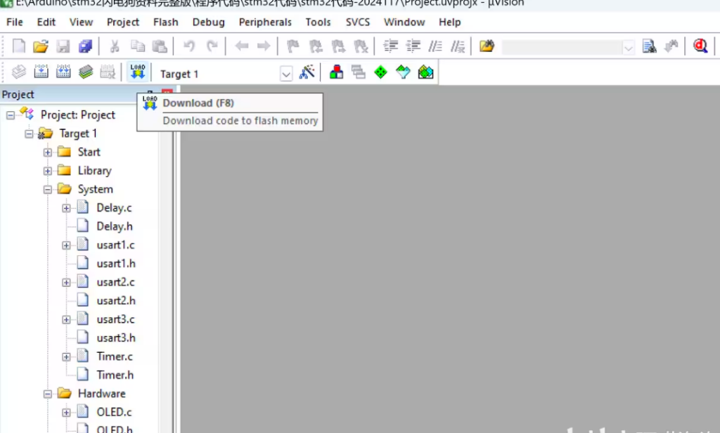 复刻stm32闪电狗桌宠
