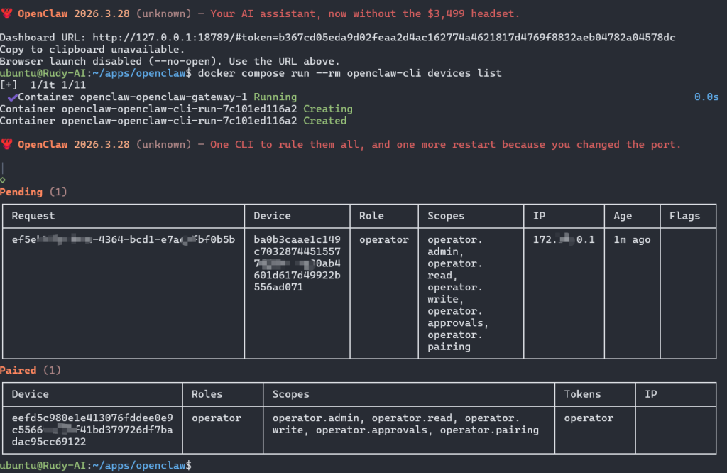 OpenClaw - Docker安全权限处理方案 OpenClaw - Docker安全权限处理方案