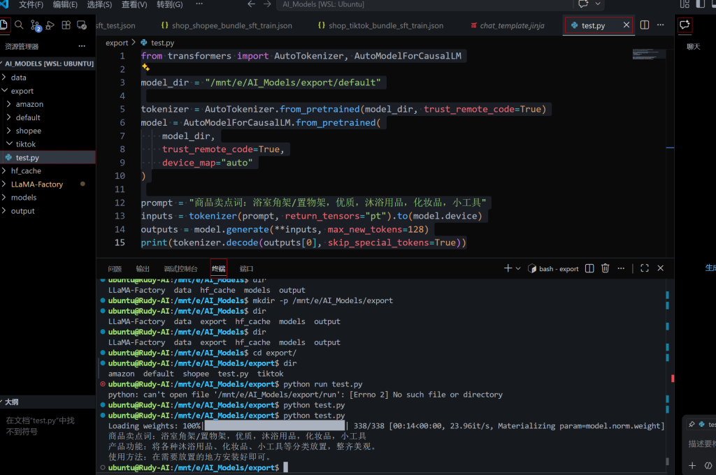项目部署模型微调：SFT + LoRA 实战记录（产品迭代）